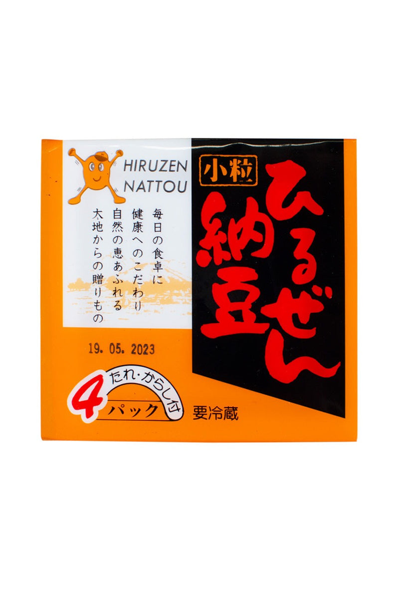 Hiruzen Natto Kotsubu 4P (Natto made from Smaller Soy Beans) 45gx4pkts | PU ONLY