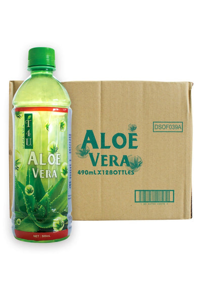 T4U Aloe Vera Juice 490ml x 12 bottles